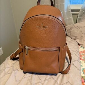 Kate Spade Beige Interior with Logo Pattern